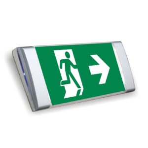 Svítidlo EGG hliník/zelená plast