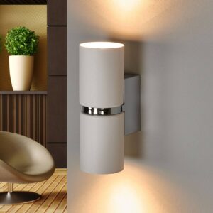 Svítidlo EGLO ocelově šedá/bílá ocel