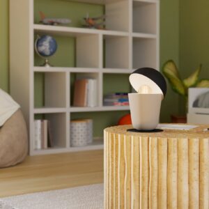 Svítidlo EGLO písková/černá ocel