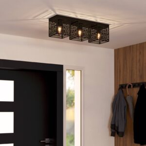 Svítidlo EGLO černá ocel