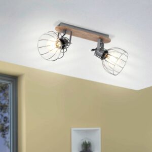 Svítidlo EGLO hnědá ocel