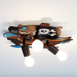 Svítidlo EGLO rozmanitá ocel/dřevo