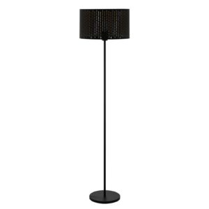 Svítidlo EGLO černá/zlatá textil/ocel