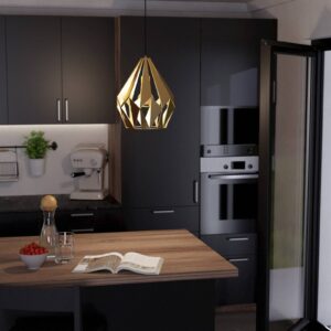 Svítidlo EGLO zlatý ocel