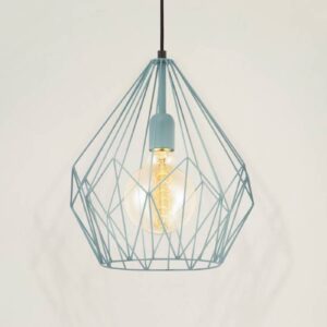 Svítidlo EGLO mátová/černá kov