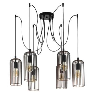 Svítidlo EGLO černá/měď kov