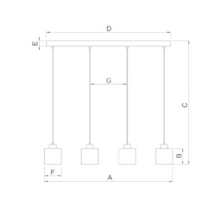Svítidlo EGLO černá/zlatá ocel
