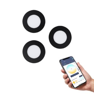 Svítidlo EGLO connect černá ocel/plast