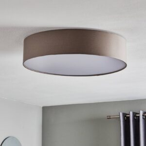 Svítidlo EGLO connect krtčí šedočerná textil/plast