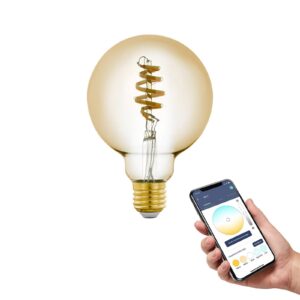 Svítidlo EGLO connect jantarová sklo