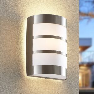 Svítidlo ELC nerezová ocel/bílý nerezová ocel/plast