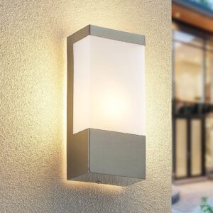 Svítidlo ELC nerezová ocel/bílý nerezová ocel/plast