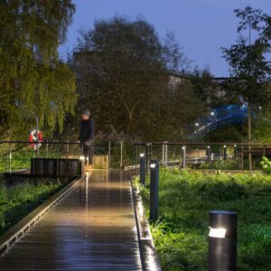 Svítidlo ERCO grafit hliník