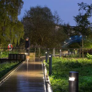 Svítidlo ERCO grafit hliník