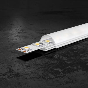 Svítidlo EVN hliník eloxovaný/opál hliník/polykarbonát