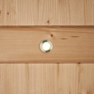 Svítidlo EVN nerez/transparentní nerez/sklo