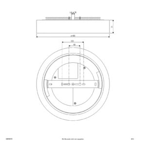 Svítidlo EVN bílá plast