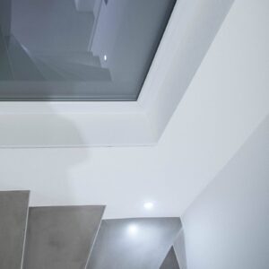 Svítidlo EVN bílý/opálově bílý nerez/plast