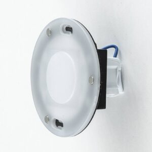 Svítidlo EVN nerez/opálová bílá nerez/plast