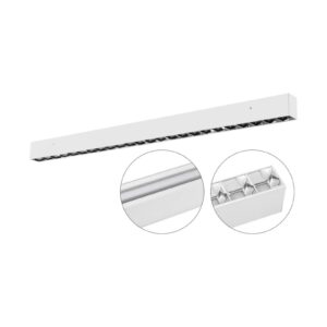 Svítidlo EVN bílá hliník/plast