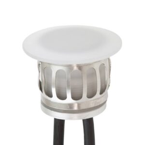 Svítidlo EVN bílá/stříbrná plast