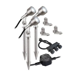 Svítidlo EVN nerezová ocel nerez/sklo