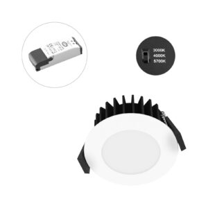 Svítidlo EVN bílá/opálová hliník/plast