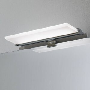 Svítidlo Ebir chrom/opálová hliník/plast