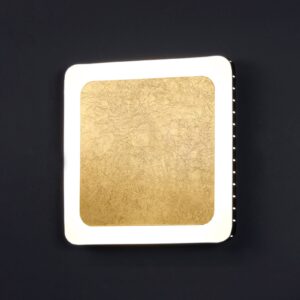 Svítidlo Eco-Light zlatý/bílý hliník