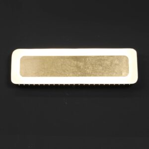 Svítidlo Eco-Light zlatý/bílý hliník