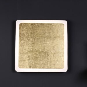 Svítidlo Eco-Light zlatý/bílý hliník