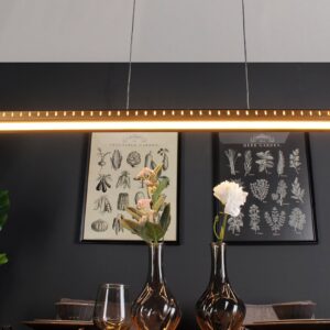 Svítidlo Eco-Light světlé dřevo dřevo/hliník