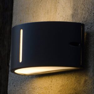 Svítidlo Eco-Light antracitová/opálová hliník/polykarbonát