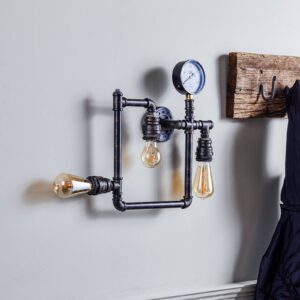 Svítidlo Eco-Light antická rezavě hnědá kov