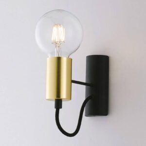 Svítidlo Eco-Light černý/zlatá kov