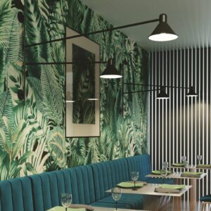 Svítidlo Eco-Light černá hliník