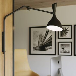 Svítidlo Eco-Light černá hliník