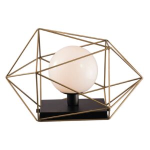 Svítidlo Eco-Light zlatá/černá kov