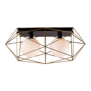 Svítidlo Eco-Light zlatá/černá kov