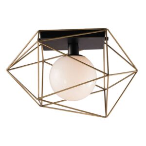 Svítidlo Eco-Light zlatá/černá kov