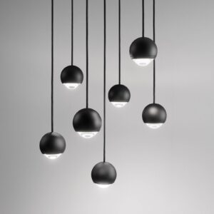 Svítidlo Egger Licht černá hliník