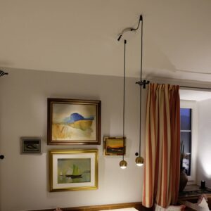 Svítidlo Egger Licht mosaz hliník