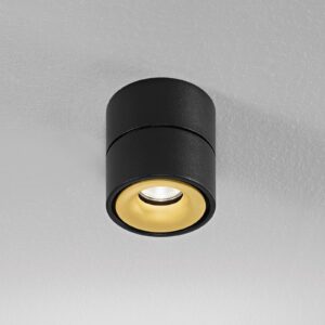 Svítidlo Egger Licht černý/zlatý hliník