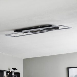 Svítidlo Elobra dub černý masivní dřevo/kov