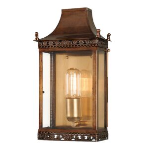 Svítidlo Elstead mosaz/čirá mosaz/sklo