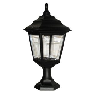 Svítidlo Elstead černá/čirá polymer/polykarbonát