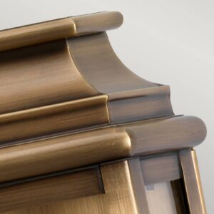 Svítidlo Elstead antická mosaz mosaz/sklo