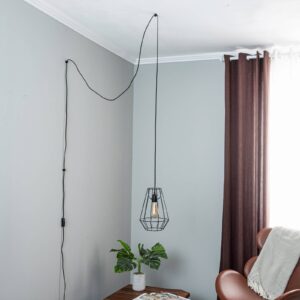 Svítidlo Envostar černá kov