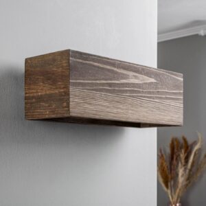 Svítidlo Envostar tmavé dřevo borovicové dřevo mořené/kov