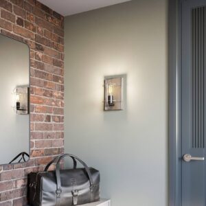 Svítidlo Envostar dřevo šedé/černá/šedá borové dřevo/kov